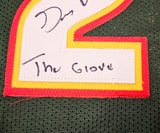 Seattle Supersonics Gary Payton Autographed Dark Green Jersey "The Glove" JSA Stock #215725