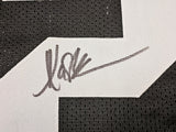 Los Angeles Raiders Marcus Allen Autographed Black Jersey "HOF 03" Beckett BAS Witness Stock #215672