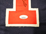 Team USA Karl Malone Autographed Blue Jersey JSA Stock #215761