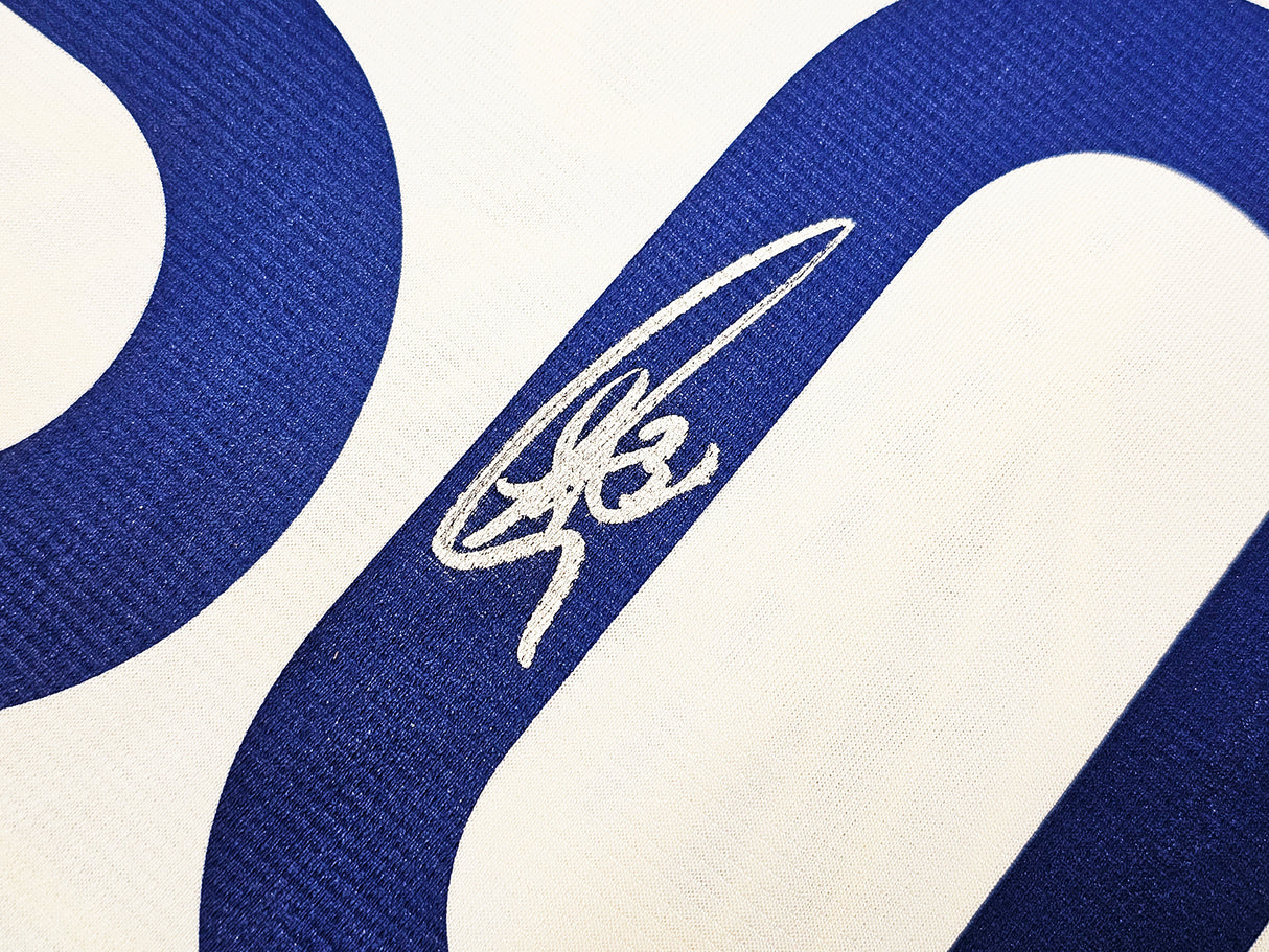 Golden State Warriors Stephen Curry Autographed White Fanatics Jersey Size XL Beckett BAS QR Stock #215826