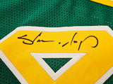 Seattle Supersonics Shawn Kemp Autographed Green Jersey JSA Stock #215746