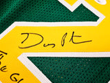 Seattle Supersonics Gary Payton Autographed Green Jersey "The Glove" JSA Stock #215766