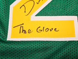 Seattle Supersonics Gary Payton Autographed Green Jersey "The Glove" JSA Stock #215766