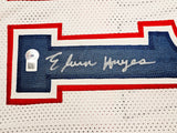 Washington Bullets Elvin Hayes Autographed White Jersey Beckett BAS QR Stock #215765