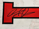 Chicago Bulls Dennis Rodman Autographed White Jersey JSA Stock #215738