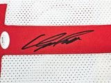 Atlanta Hawks Dominique Wilkins Autographed White Jersey JSA Stock #215701