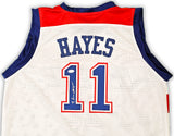 Washington Bullets Elvin Hayes Autographed White Jersey JSA Stock #215702
