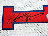 Detroit Pistons Dennis Rodman Autographed White Jersey JSA Stock #215731