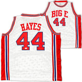 Houston Rockets Elvin Hayes Autographed White Jersey JSA Stock #215703