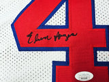 Houston Rockets Elvin Hayes Autographed White Jersey JSA Stock #215703