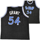 Orlando Magic Horace Grant Autographed Black Jersey "4x Champs" JSA Stock #215708