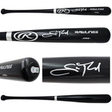 Scott Rolen Autographed Black Rawlings Pro Bat St. Louis Cardinals Beckett BAS Witness Stock #215682