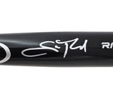 Scott Rolen Autographed Black Rawlings Pro Bat St. Louis Cardinals Beckett BAS Witness Stock #215682