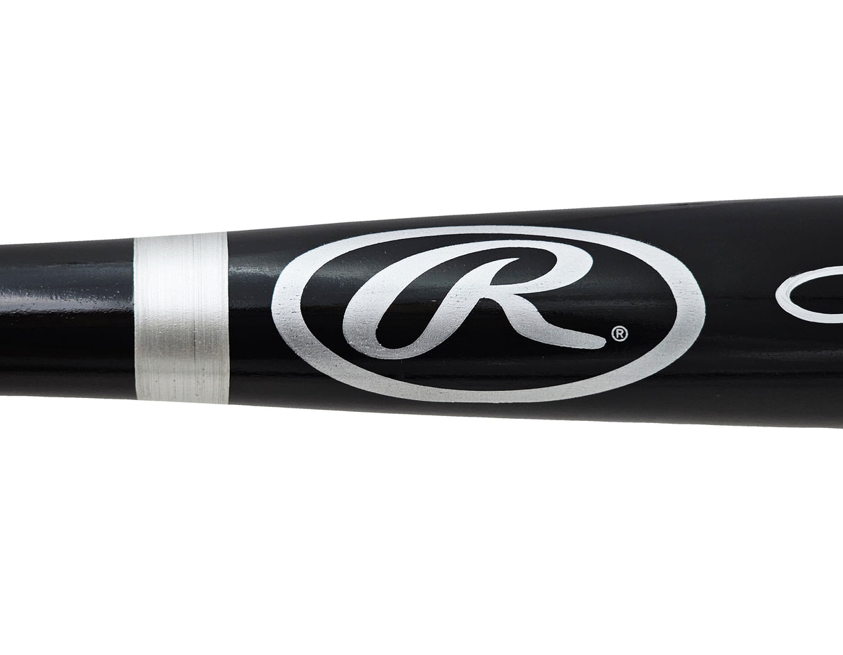 Scott Rolen Autographed Black Rawlings Pro Bat St. Louis Cardinals Beckett BAS Witness Stock #215682