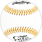 Dave Concepcion Autographed Official Gold Glove Logo MLB Baseball Cincinnati Reds "5X Golden Glove" Beckett BAS Witness Stock #215694