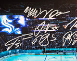 Seattle Kraken Inaugural Team Autographed 16x20 Photo With 24 Signatures Including Jordan Eberle & Yanni Gourde #/99 Fanatics Holo Stock #215690