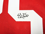 San Francisco 49ers Eric Davis Autographed Red Jersey "SB XXIX Champion" Beckett BAS QR Stock #215868