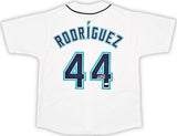 Seattle Mariners Julio Rodriguez Autographed White Jersey JSA Stock #215865