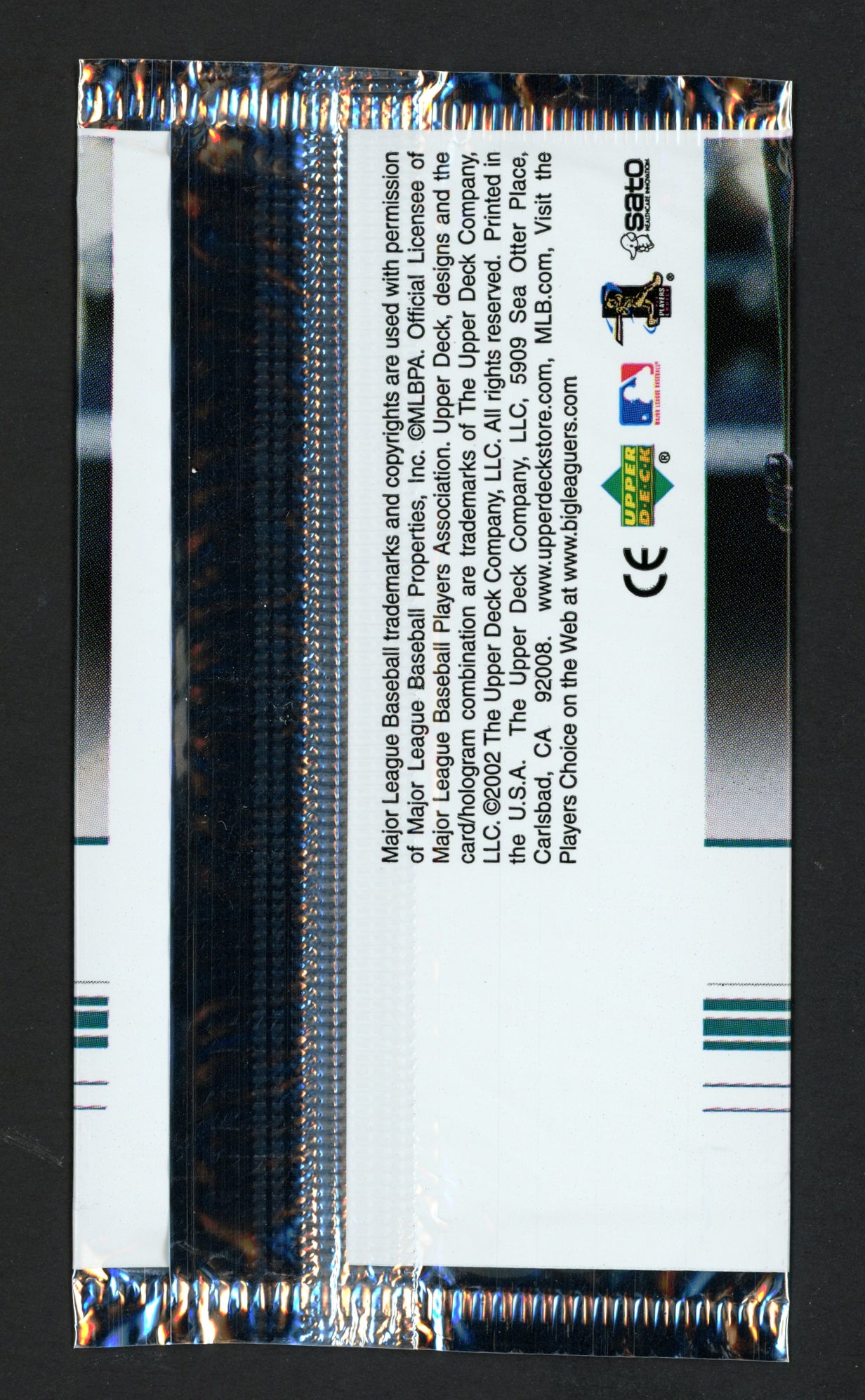 2002 Upper Deck Yunker Special Edition Sealed Card Pack (10 Count Lot) Ichiro Suzuki Seattle Mariners SKU #243407