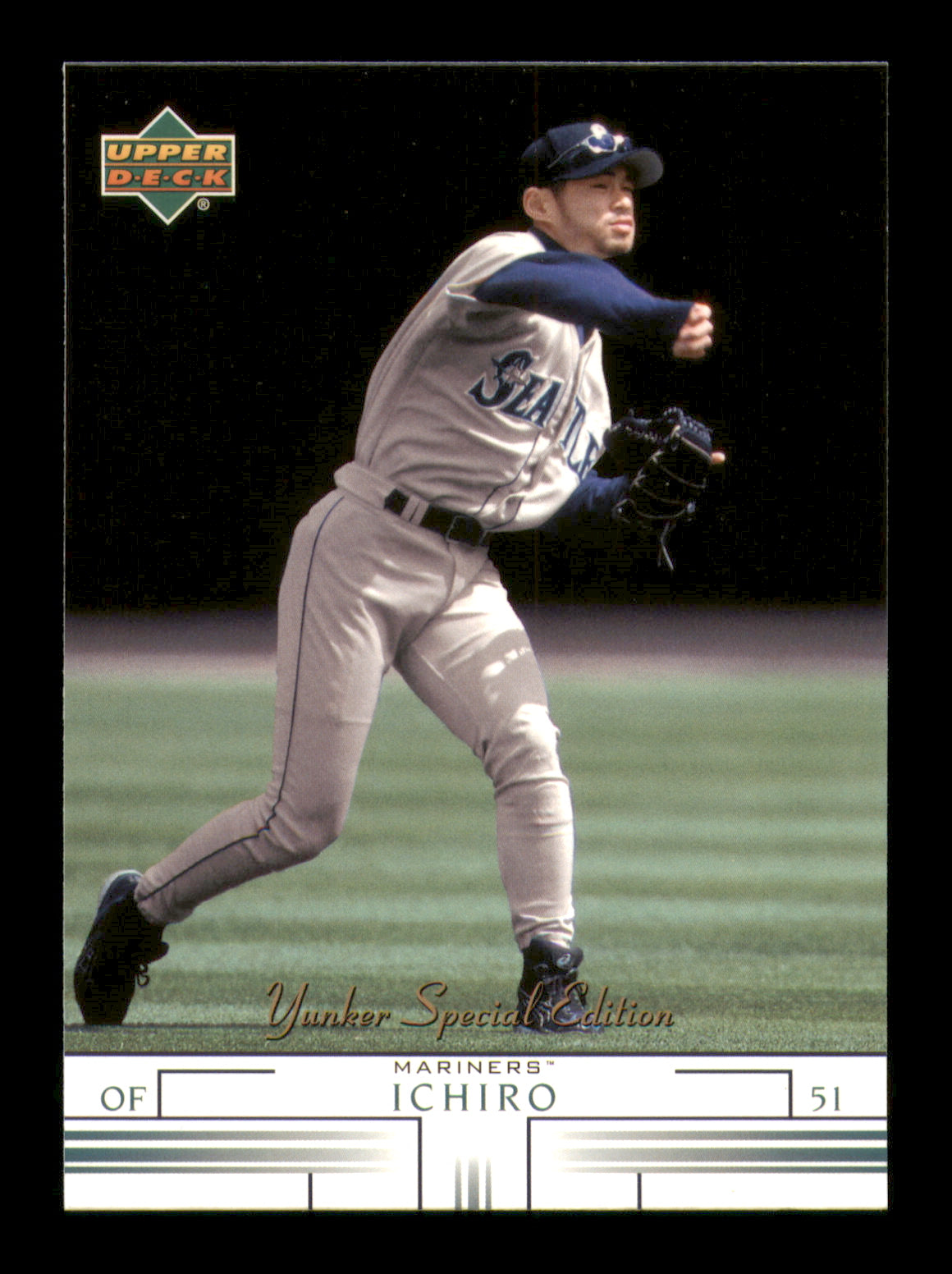 Unsigned Ichiro Suzuki 2002 Upper Deck Yunker Special Edition Card Set (10 Cards) SKU #243409