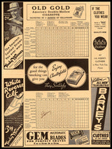 Lou Gehrig Autographed 1937 New York Yankees Scorecard PSA/DNA #P13240