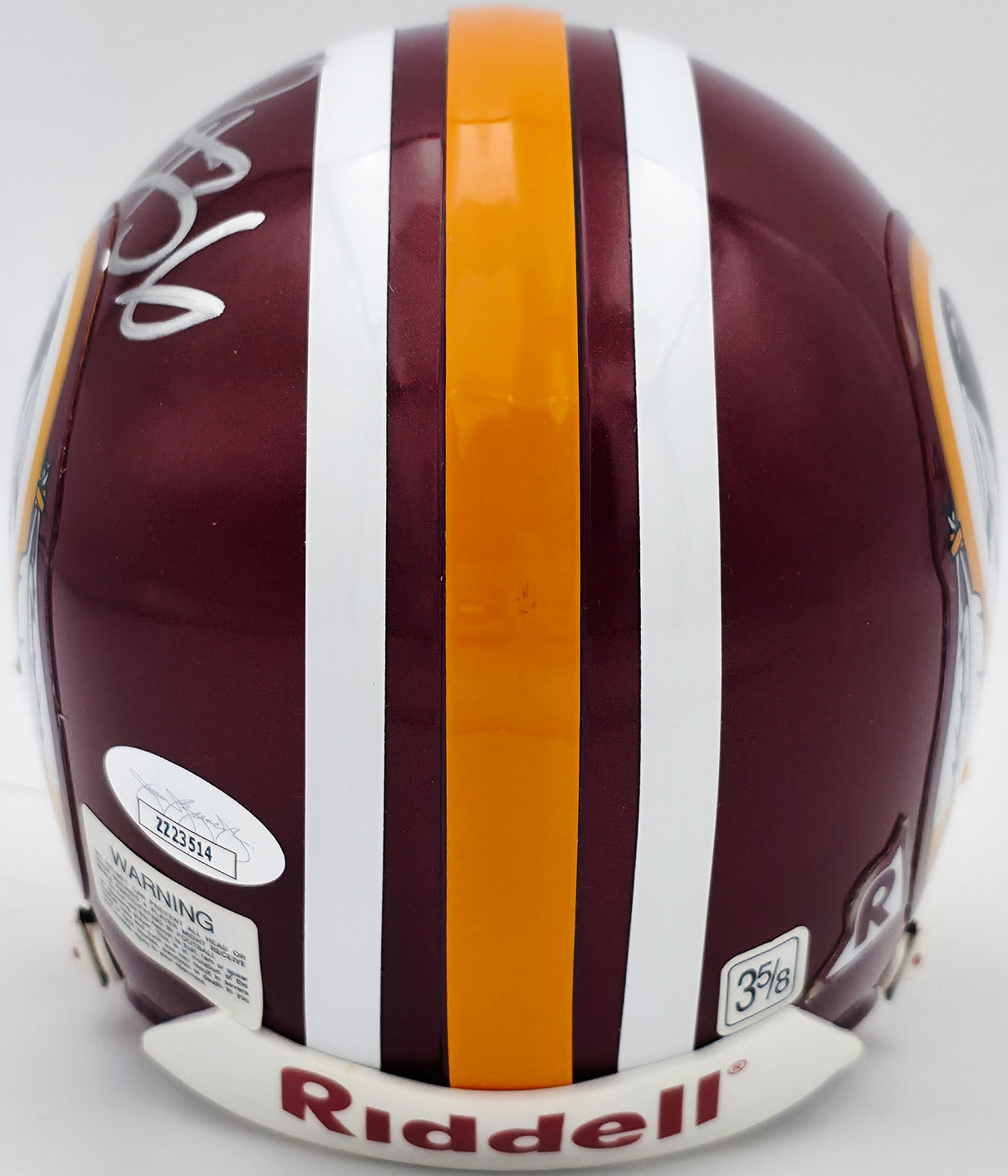 Sean Taylor Autographed Washington Redskins Maroon Red Mini Helmet JSA #ZZ23514
