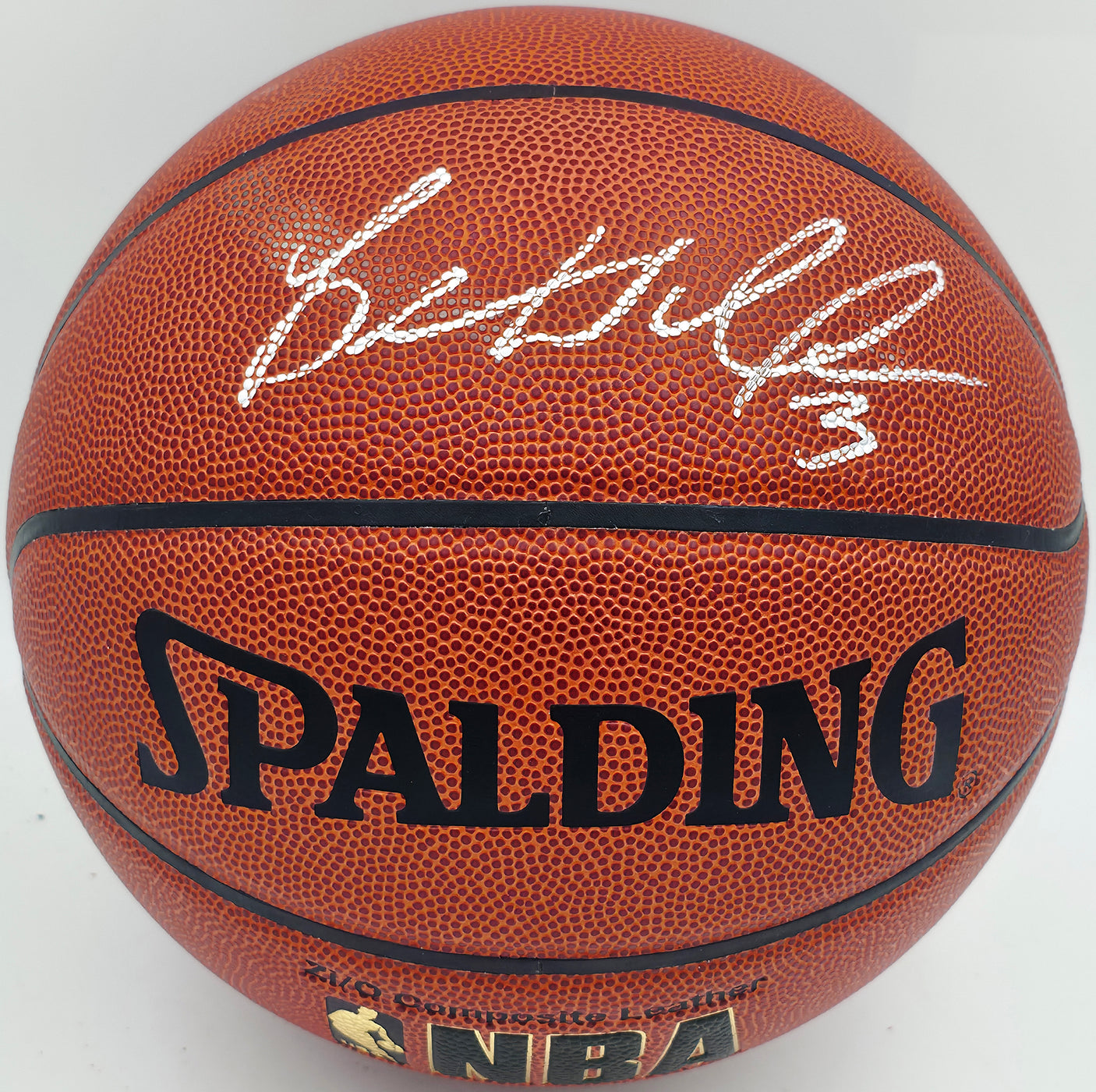 Ben Wallace Autographed Official NBA Leather Basketball Detroit Pistons PSA/DNA #AN83021
