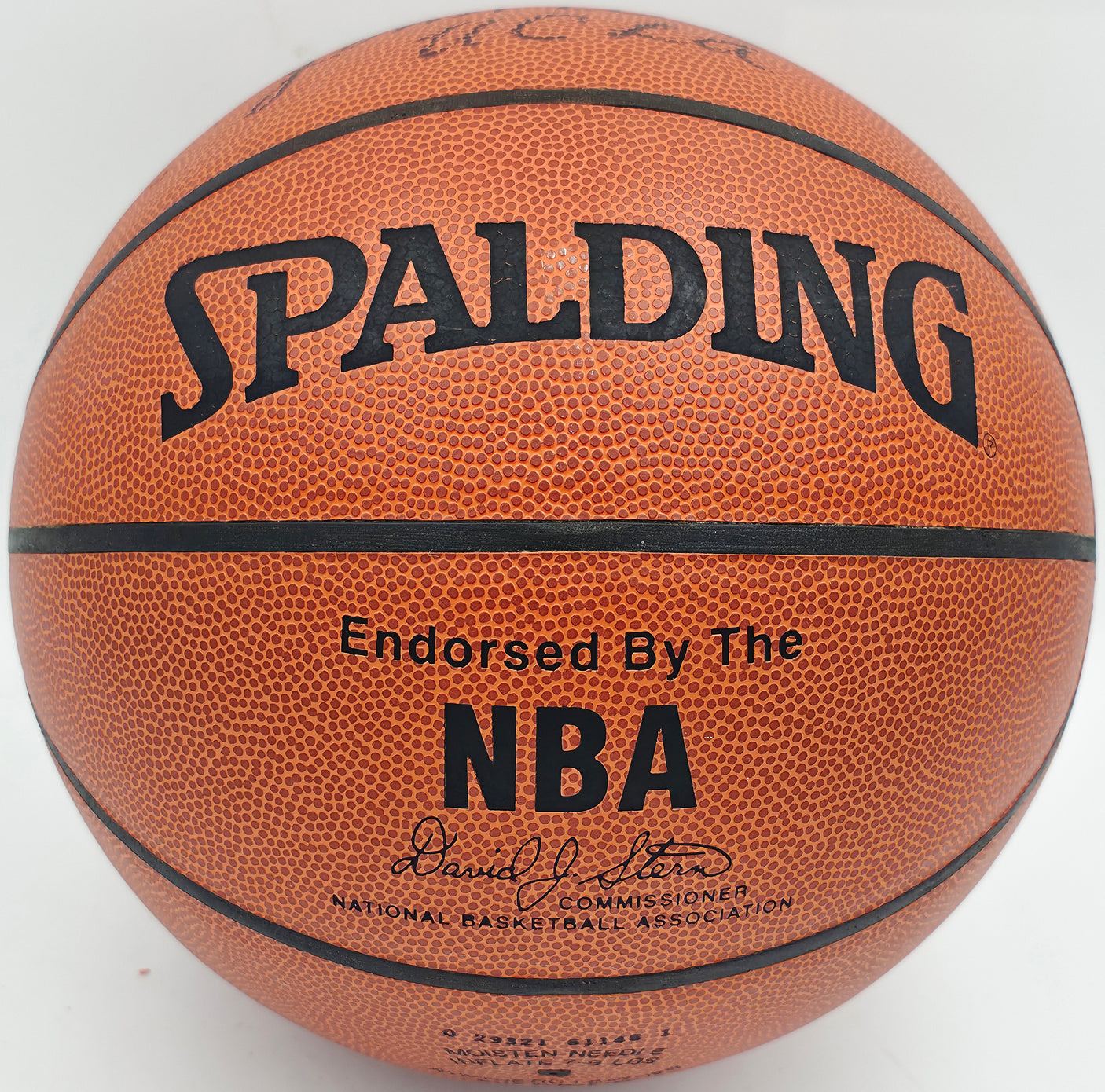 John Wooden Autographed Official NBA Leather Basketball UCLA Bruins "UCLA" PSA/DNA #AN83022