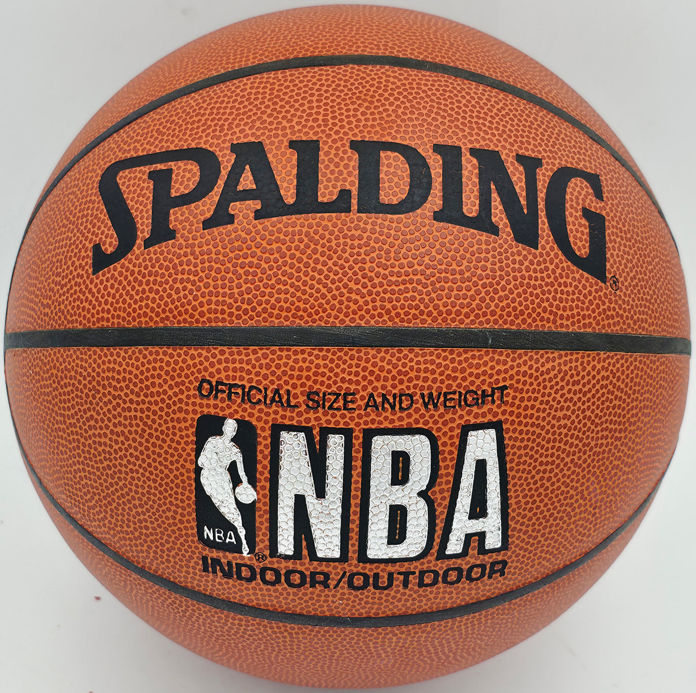 John Wooden Autographed Official NBA Leather Basketball UCLA Bruins "UCLA" PSA/DNA #AN83022