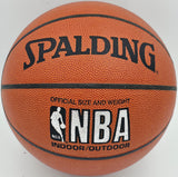 John Wooden Autographed Official NBA Leather Basketball UCLA Bruins "UCLA" PSA/DNA #AN83022