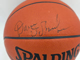 Dave DeBusschere Autographed Official NBA Leather Game Basketball New York Knicks JSA #AV29199