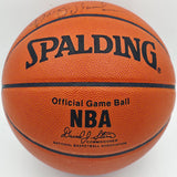 Dave DeBusschere Autographed Official NBA Leather Game Basketball New York Knicks JSA #AV29199