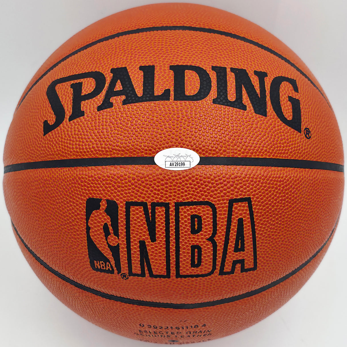 Dave DeBusschere Autographed Official NBA Leather Game Basketball New York Knicks JSA #AV29199
