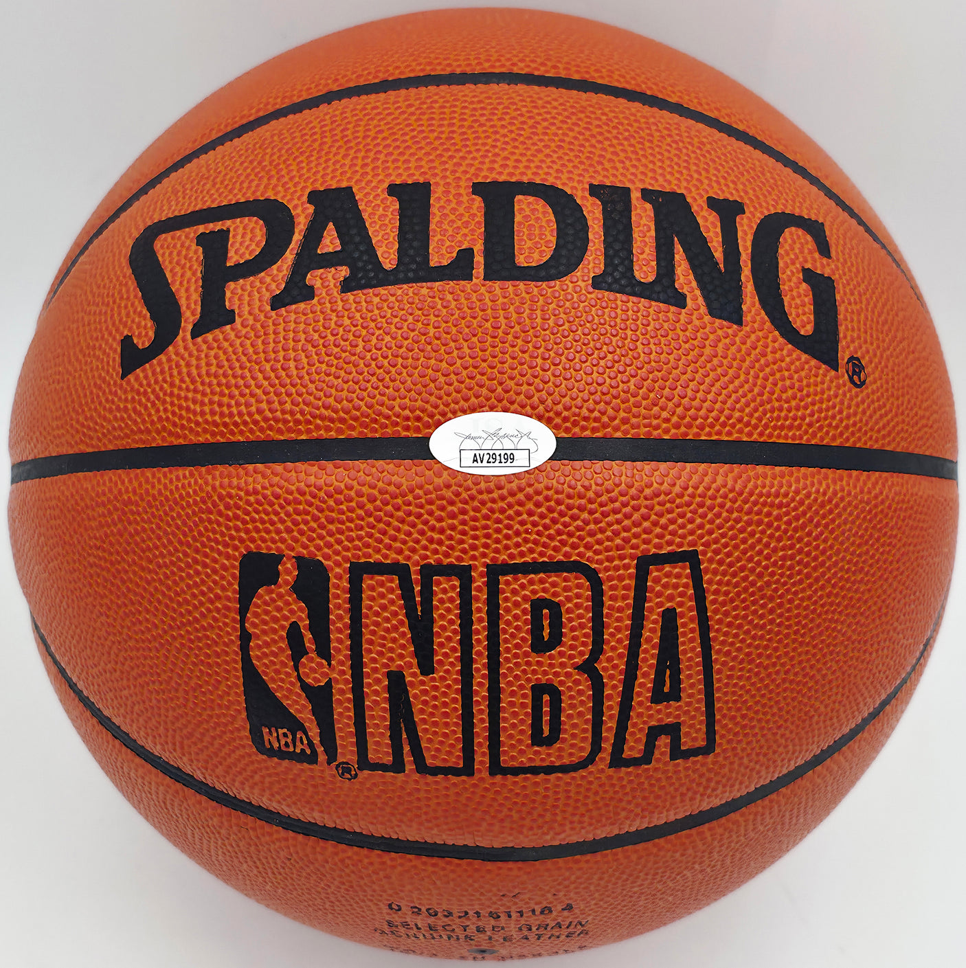 Dave DeBusschere Autographed Official NBA Leather Game Basketball New York Knicks JSA #AV29199