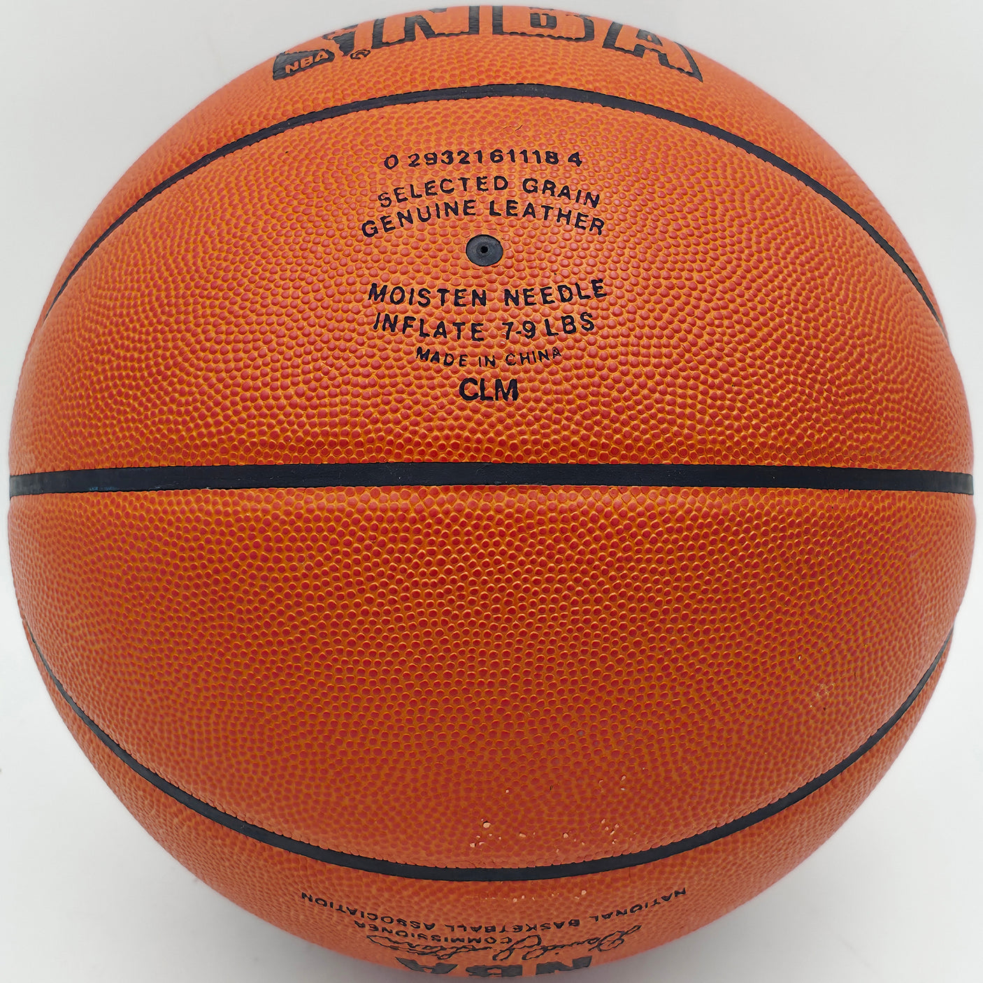 Dave DeBusschere Autographed Official NBA Leather Game Basketball New York Knicks JSA #AV29199