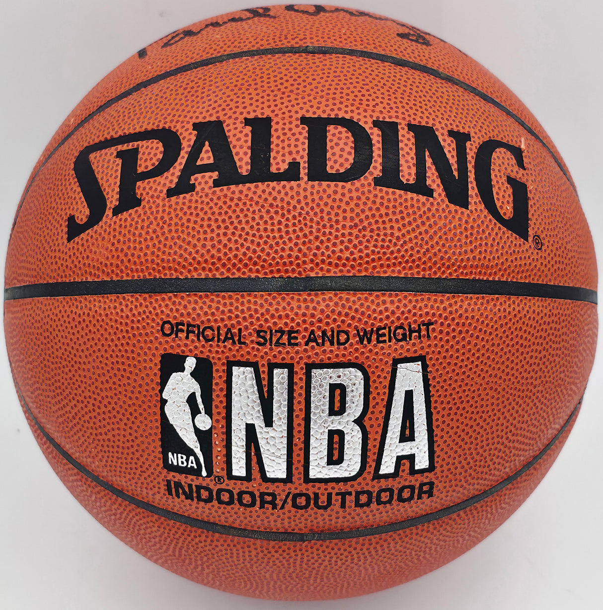 Paul Arizin Autographed Official NBA Leather Basketball Philadelphia Warriors JSA #AV29196