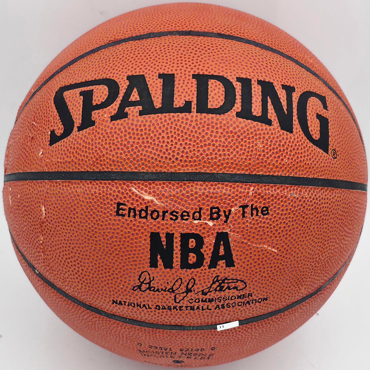 Paul Arizin Autographed Official NBA Leather Basketball Philadelphia Warriors JSA #AV29196