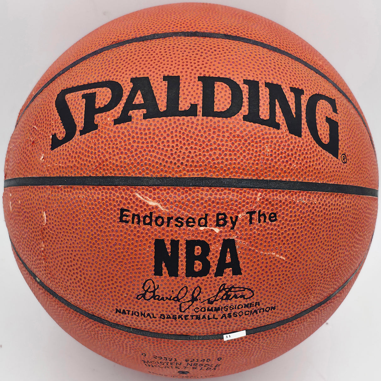 Paul Arizin Autographed Official NBA Leather Basketball Philadelphia Warriors JSA #AV29196