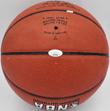 Paul Arizin Autographed Official NBA Leather Basketball Philadelphia Warriors JSA #AV29196