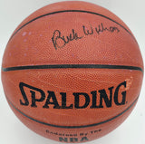 Buck Williams Autographed Official NBA Leather Basketball New Jersey Nets JSA #AZ56115