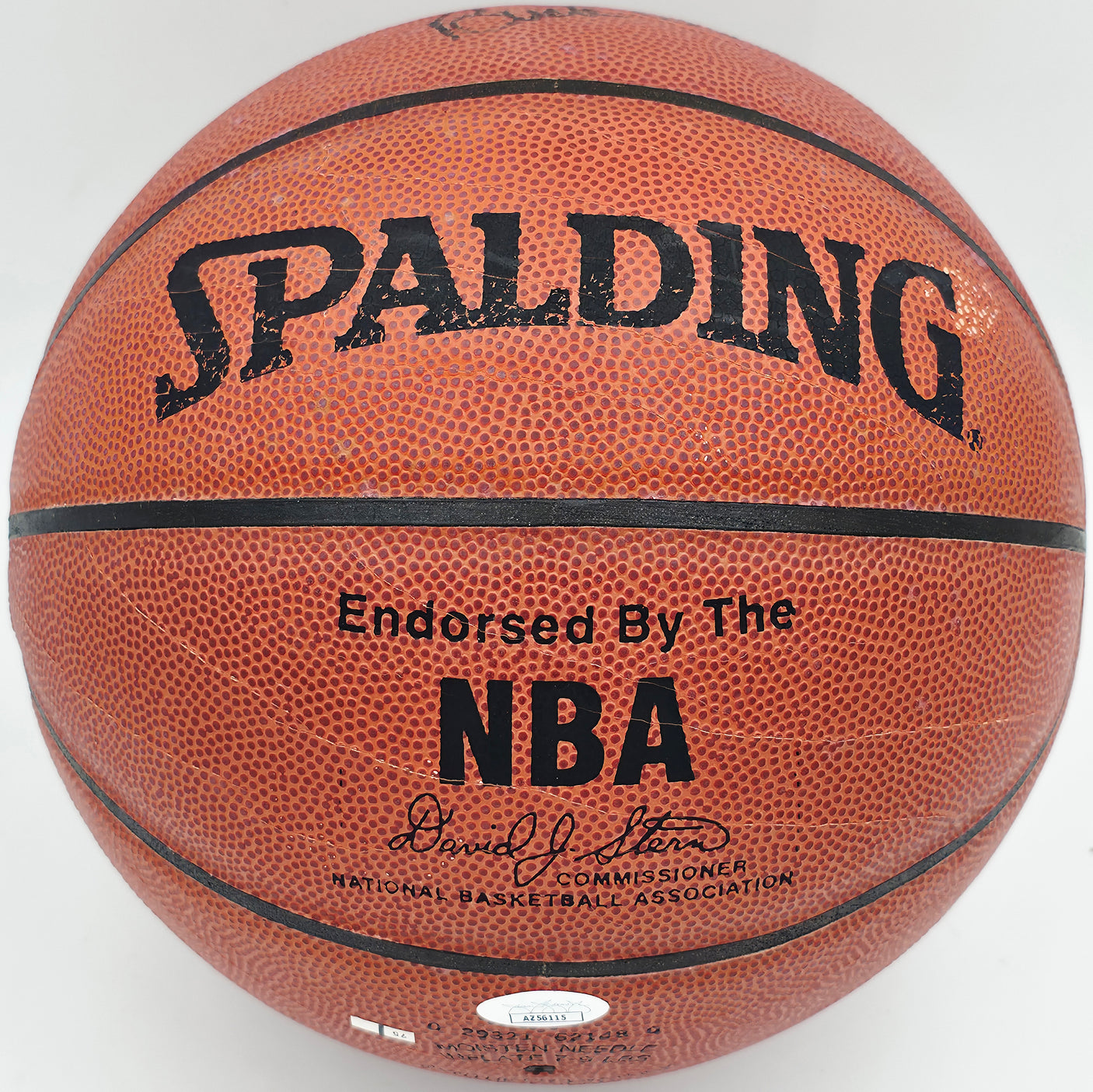 Buck Williams Autographed Official NBA Leather Basketball New Jersey Nets JSA #AZ56115