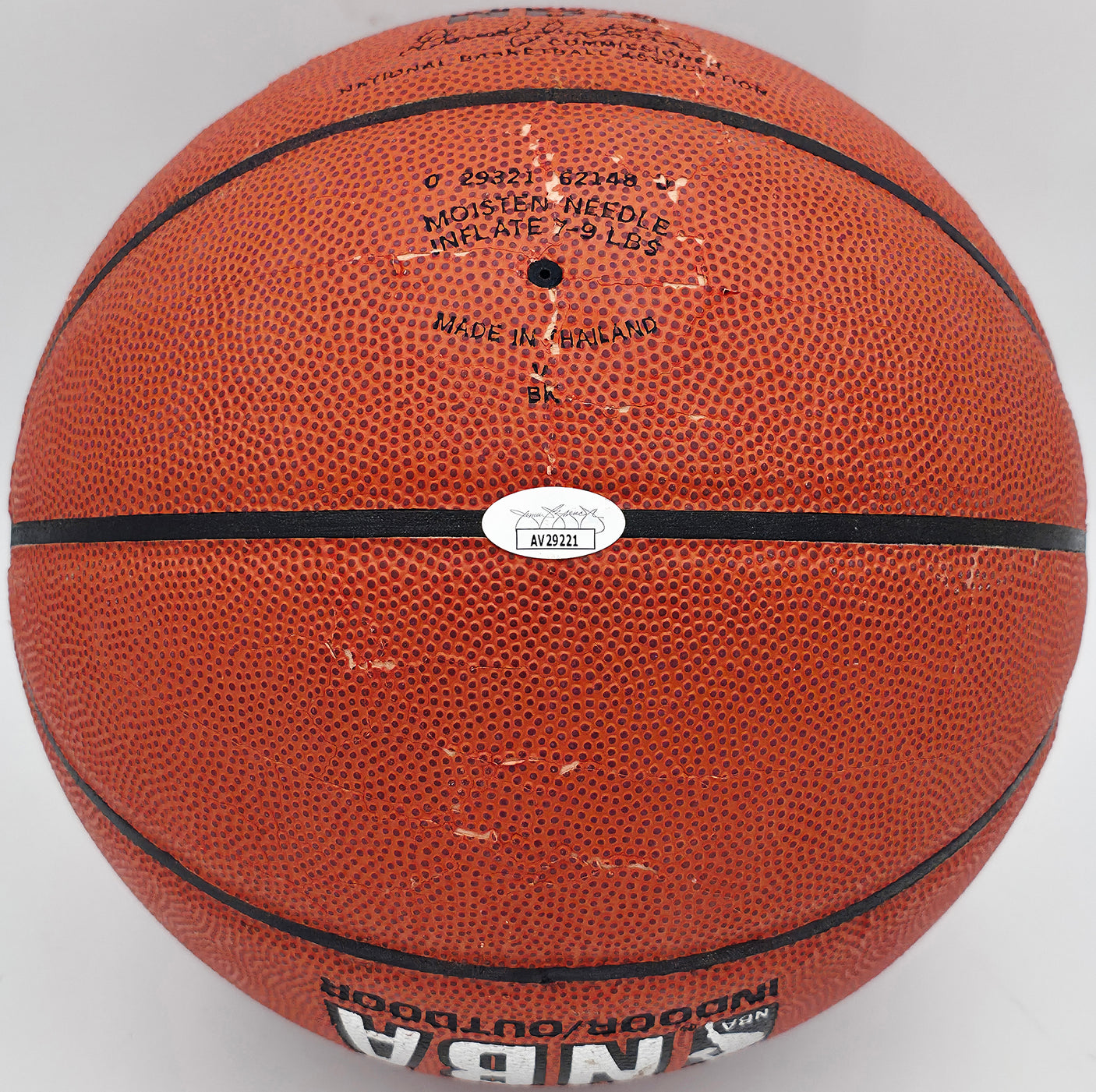 Bill Sharman Autographed Official NBA Leather Basketball Boston Celtics "HOF 1975" JSA #AV29221