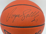 Dominique Wilkins Autographed Official NBA Leather Game Basketball Atlanta Hawks JSA #AZ56125