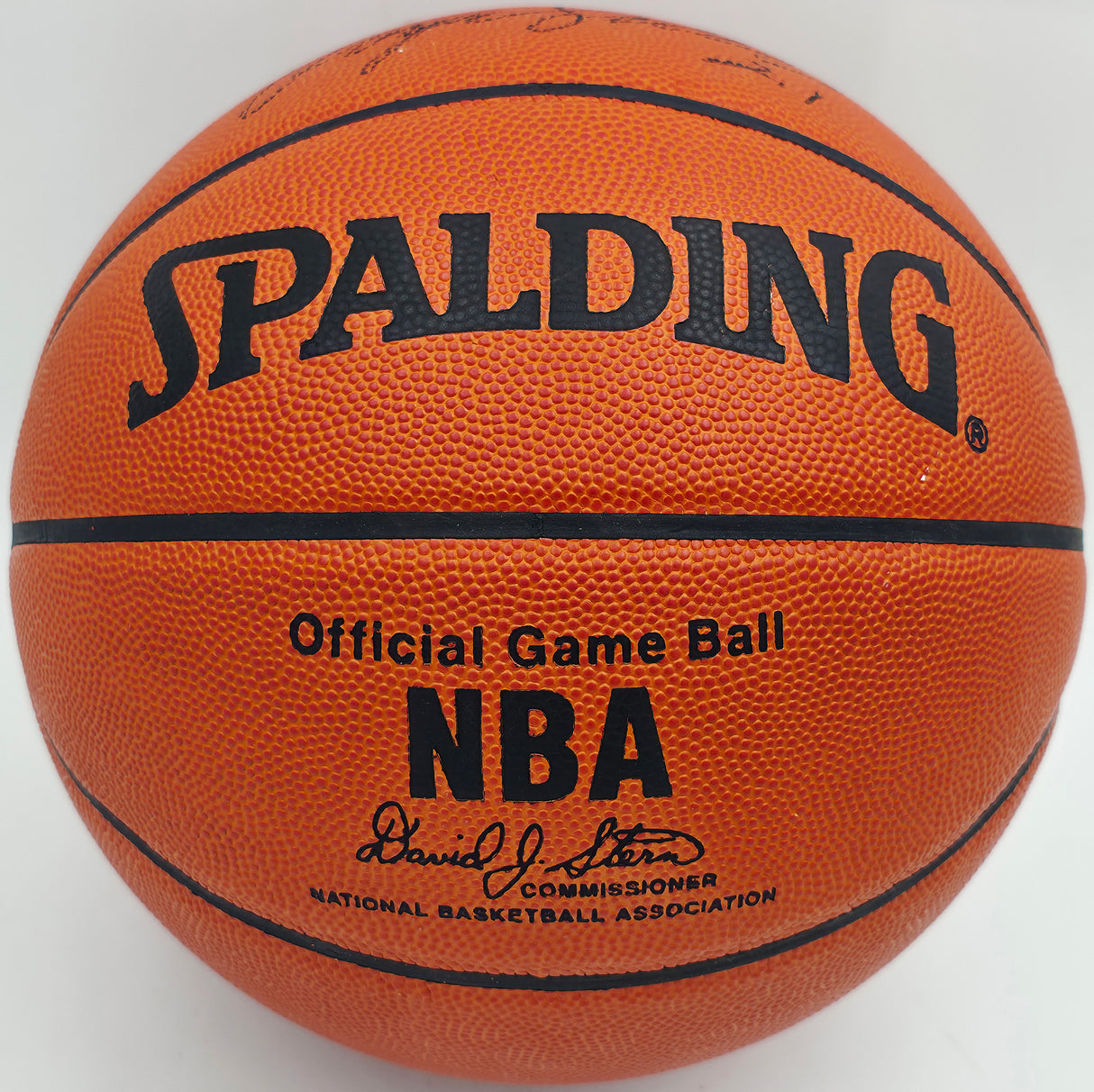 Dominique Wilkins Autographed Official NBA Leather Game Basketball Atlanta Hawks JSA #AZ56125
