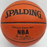 Dominique Wilkins Autographed Official NBA Leather Game Basketball Atlanta Hawks JSA #AZ56125
