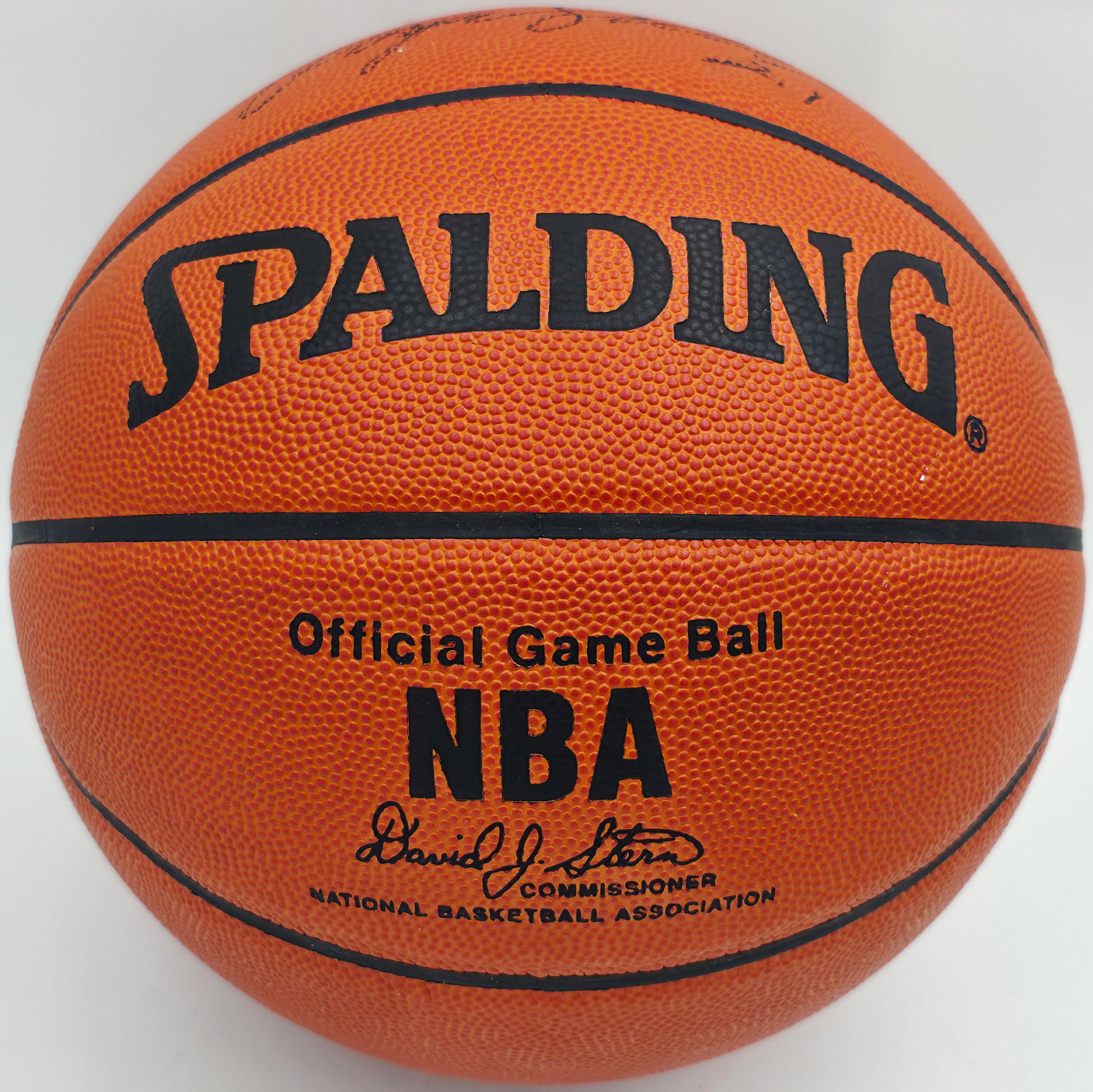 Dominique Wilkins Autographed Official NBA Leather Game Basketball Atlanta Hawks JSA #AZ56125
