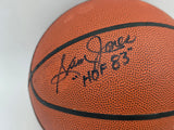 Sam Jones Autographed Official NBA Leather Basketball Boston Celtics "HOF 83" JSA #AV29201