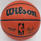 Dominique Wilkins Autographed Official NBA Leather Basketball Atlanta Hawks "HOF 06" Fanatics Holo #VJ41590199
