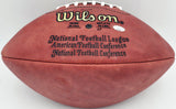 Steve Largent Autographed Official NFL Leather Football Seattle Seahawks (Flat) MCS Holo #87150