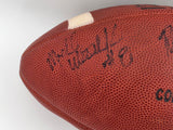 Rashaan Salaam, Kordell Stewart & Michael Westbrook Autographed Official NCAA Leather Football 1994 Colorado Buffaloes (Flat) Beckett BAS #AC85090